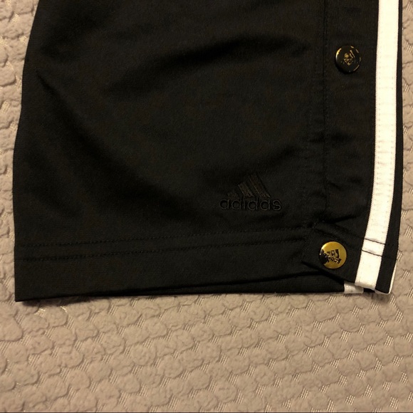 Adidas Vintage Black Rip Away Athletic Track Pants - Picture 7 of 9
